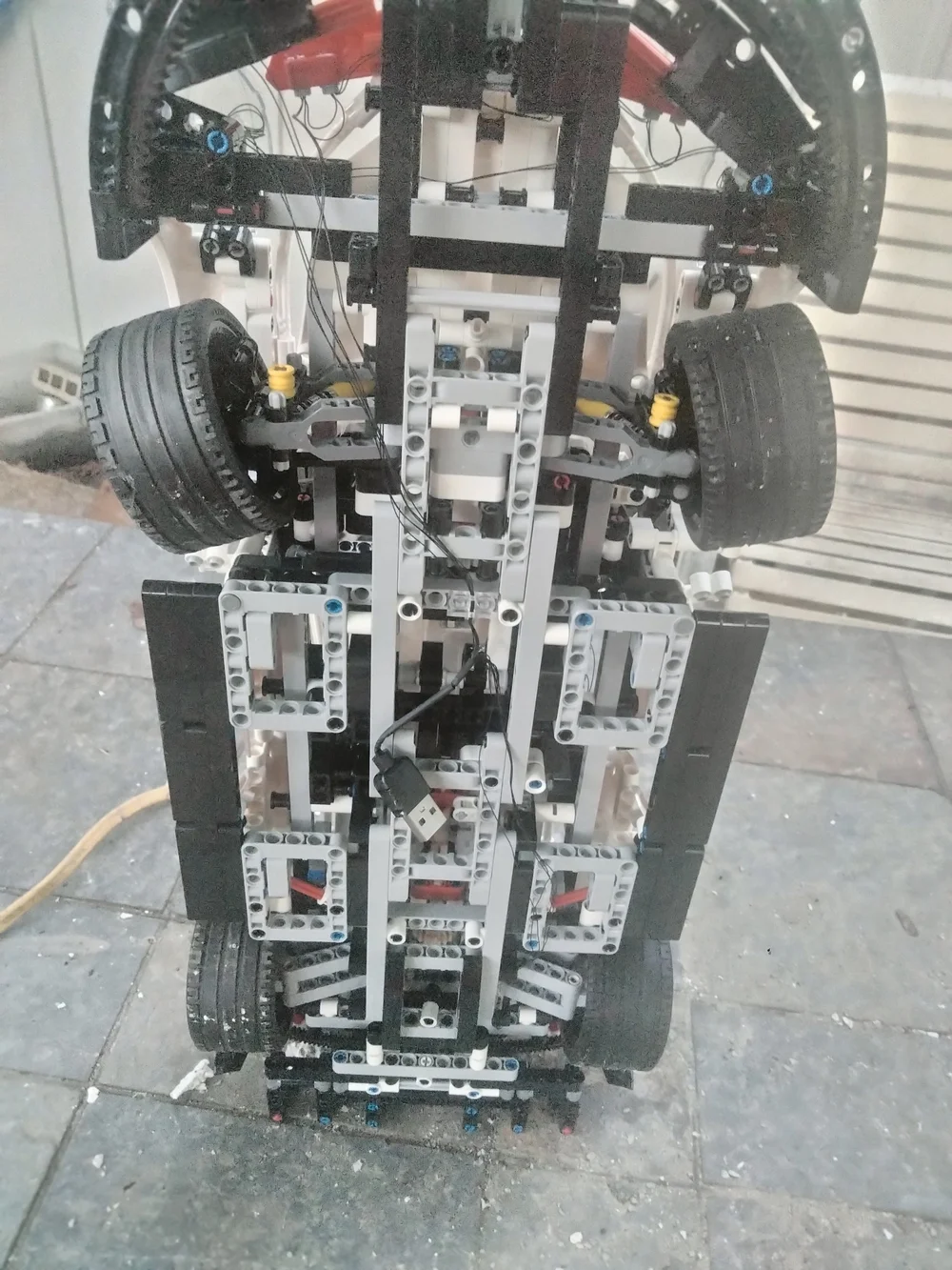 Lego detailed car